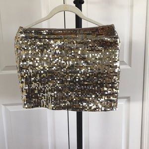 Sequin skirt